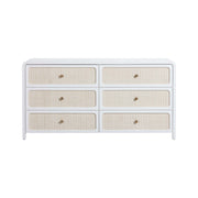 Patty - Rattan 6 Drawer Dresser - R&R Furniture Gallery (Fountain Valley, CA)