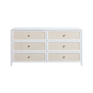 Patty - Rattan 6 Drawer Dresser - R&R Furniture Gallery (Fountain Valley, CA)