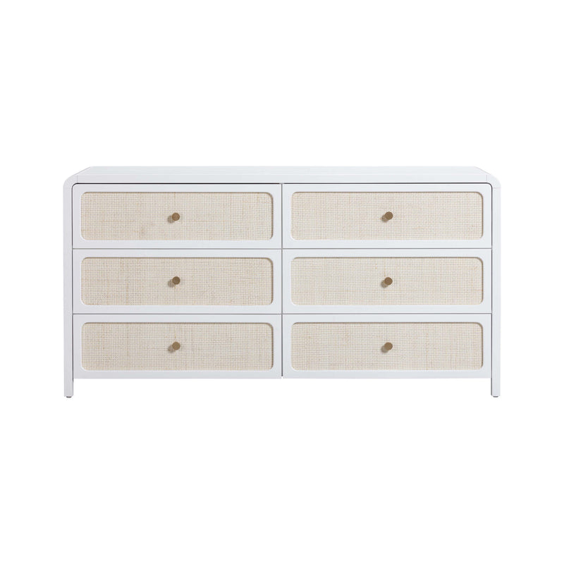 Patty - Rattan 6 Drawer Dresser - R&R Furniture Gallery (Fountain Valley, CA)