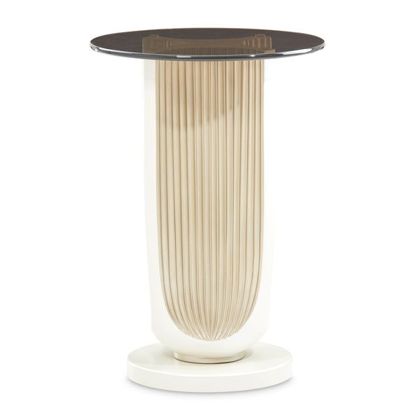 La Marisia - Accent Table - Creamy Pearl