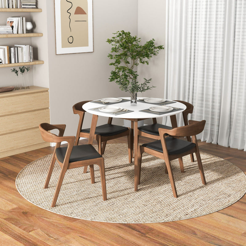 Alina - Elegant Dining Table - R&R Furniture Gallery (Fountain Valley, CA)