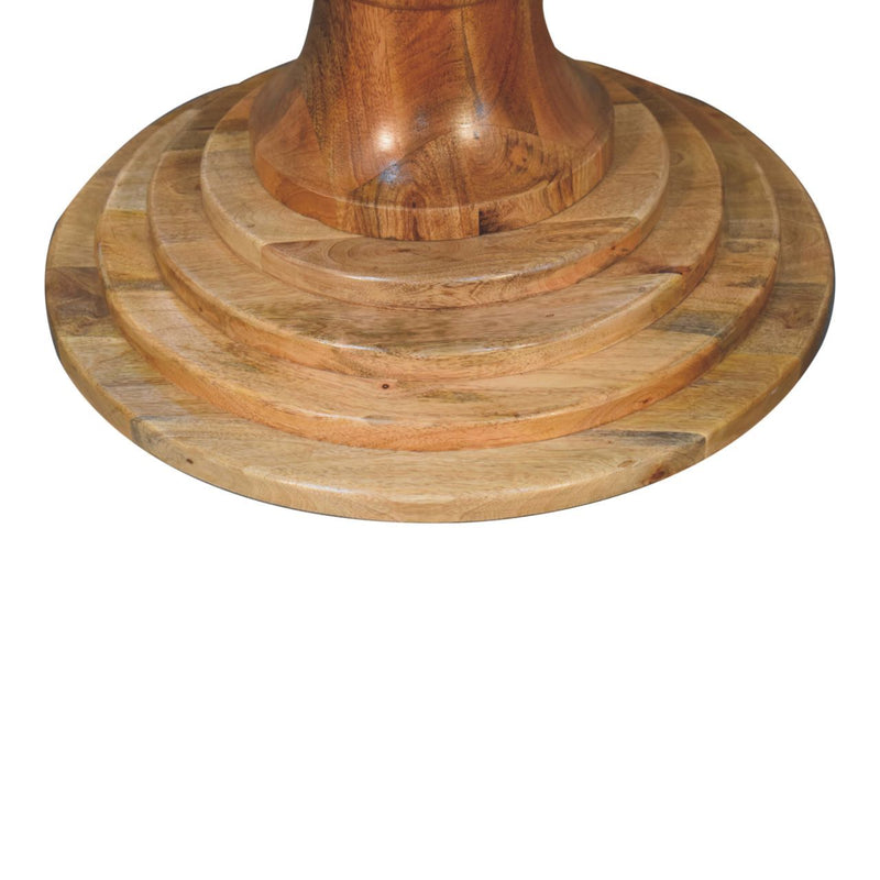 Round Turned Dining Table - Oak - R&R Furniture Gallery (Fountain Valley, CA)