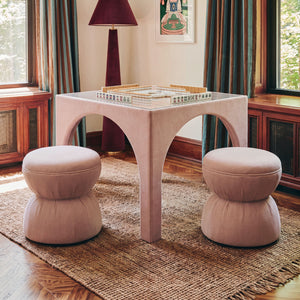 Tomlin - Gaming Ruched Ottoman