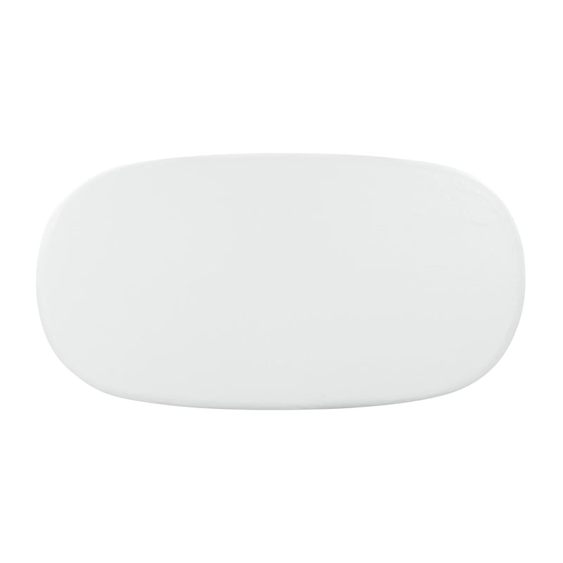Elika - Faux Plaster Oval Dining Table - R&R Furniture Gallery (Fountain Valley, CA)