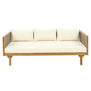 Claremont - 3 Seater Daybed Teak Acacia Wood Water Resistant Cushions - R&R Furniture Gallery (Fountain Valley, CA)