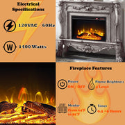 Dresden - Fireplace - R&R Furniture Gallery (Fountain Valley, CA)