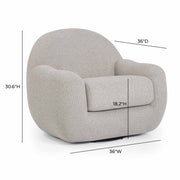 Tiago - Swivel Chair - R&R Furniture Gallery (Fountain Valley, CA)