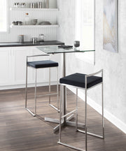Lumi Source Fuji contemporary stackable barstool with sleek, modern design and sturdy frame, ideal for stylish seating.