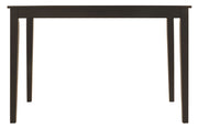Kimonte - Rectangular Dining Room Table - Dark Brown - R&R Furniture Gallery (Fountain Valley, CA)