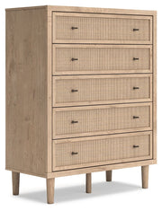 Cielden - Five Drawer Wide Chest - Two-Tone - R&R Furniture Gallery (Fountain Valley, CA)