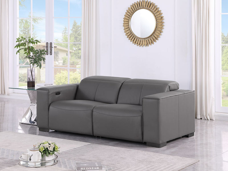 1208 - Dual Power Reclining Loveseat - R&R Furniture Gallery (Fountain Valley, CA)