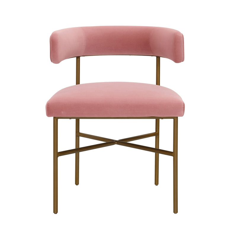 Kim - Performance Velvet Chair - R&R Furniture Gallery (Fountain Valley, CA)