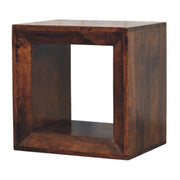 Solis - Open Side Table - Brown - R&R Furniture Gallery (Fountain Valley, CA)