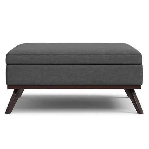Owen - Multifunctional Square Coffee Table Storage Ottoman - R&R Furniture Gallery (Fountain Valley, CA)
