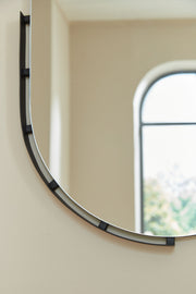 Valkings - Accent Mirror - Black - R&R Furniture Gallery (Fountain Valley, CA)