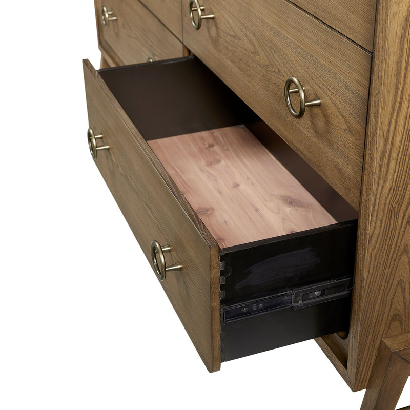 6 Drawer Dresser - Latte - R&R Furniture Gallery (Fountain Valley, CA)
