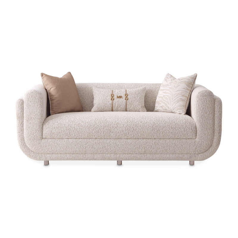 Savannah Breeze - Loveseat - Cashmere / Gold - R&R Furniture Gallery (Fountain Valley, CA)