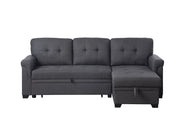 Lucca - Reversible Sleeper Sectional Sofa With Storage Chaise - R&R Furniture Gallery (Fountain Valley, CA)