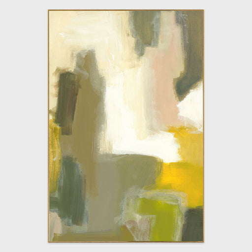 Crave II - 40" x 60" Painting Art by Buddy Whitlock - Green / Beige - R&R Furniture Gallery (Fountain Valley, CA)