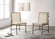 Torrance - Dining Chairs (Set of 2) - Oak Finish - R&R Furniture Gallery (Fountain Valley, CA)