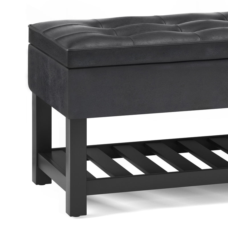 Cosmopolitan - Storage Ottoman Bench With Open Bottom - R&R Furniture Gallery (Fountain Valley, CA)