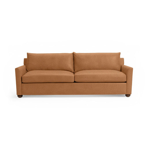 Olivia stationary sofa by Classic Home featuring plush upholstery and a modern design, shown in a cozy living room setting.