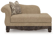 Chelsworth - RAF Corner Chaise - Golden - R&R Furniture Gallery (Fountain Valley, CA)