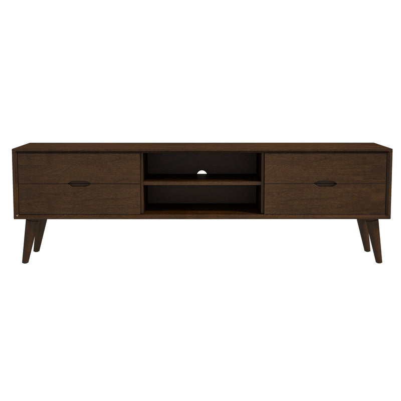 Adrian - TV Stand - Walnut Brown - R&R Furniture Gallery (Fountain Valley, CA)
