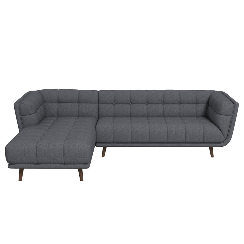 Addison - L Shape Sectional Sofa Tufted - R&R Furniture Gallery (Fountain Valley, CA)