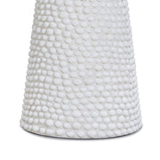 Coast - Seashell Round Side Table - Pearl White - R&R Furniture Gallery (Fountain Valley, CA)