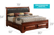 Lavita - Storage Bed - R&R Furniture Gallery (Fountain Valley, CA)