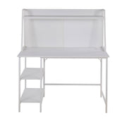 Lumi Source Geo lift top desk with contemporary design, featuring a spacious surface and modern style for home or office use
