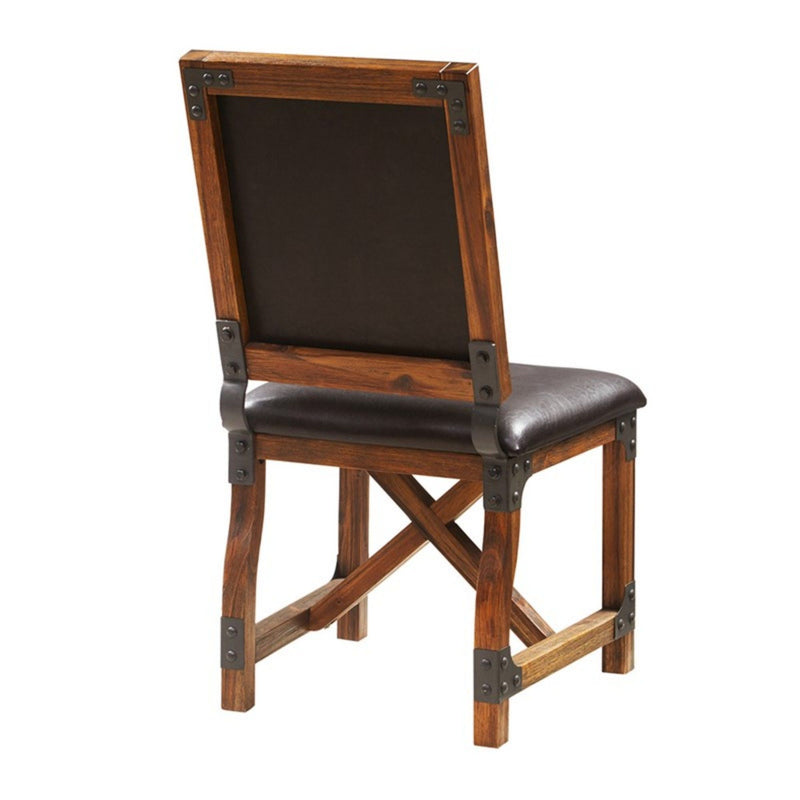 Lancaster - Dining Chair Upholstery - Chocolate - R&R Furniture Gallery (Fountain Valley, CA)