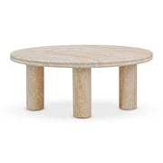 Amora - Indoor / Outdoor Nesting Accent Tables (Set of 2) - Travertine - R&R Furniture Gallery (Fountain Valley, CA)