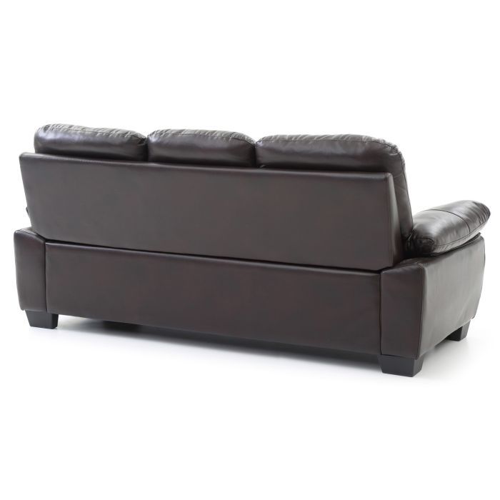 Glory Furniture Marta stationary sofa with plush cushions and modern design, showcased in a stylish living room setting.