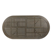 Outdoor Table With Smooth Lines, Slat Top - R&R Furniture Gallery (Fountain Valley, CA)