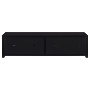 Arnaud - 3 Piece TV Stand Set With Storage - Black