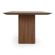 Channa - Modern Walnut 95" Dining Table — view 2