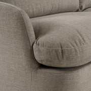 Chantry - Modern Grey Sand Fabric Sectional Sofa — view 5