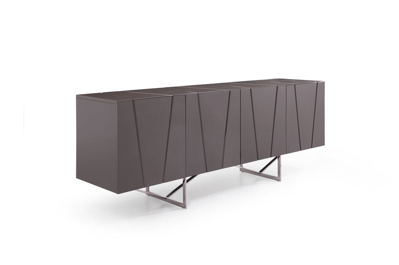 Chrysler - Modern Grey High Gloss Buffet