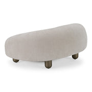 Clarity - Contemporary Light Grey Fabric Accent Chair — view 3