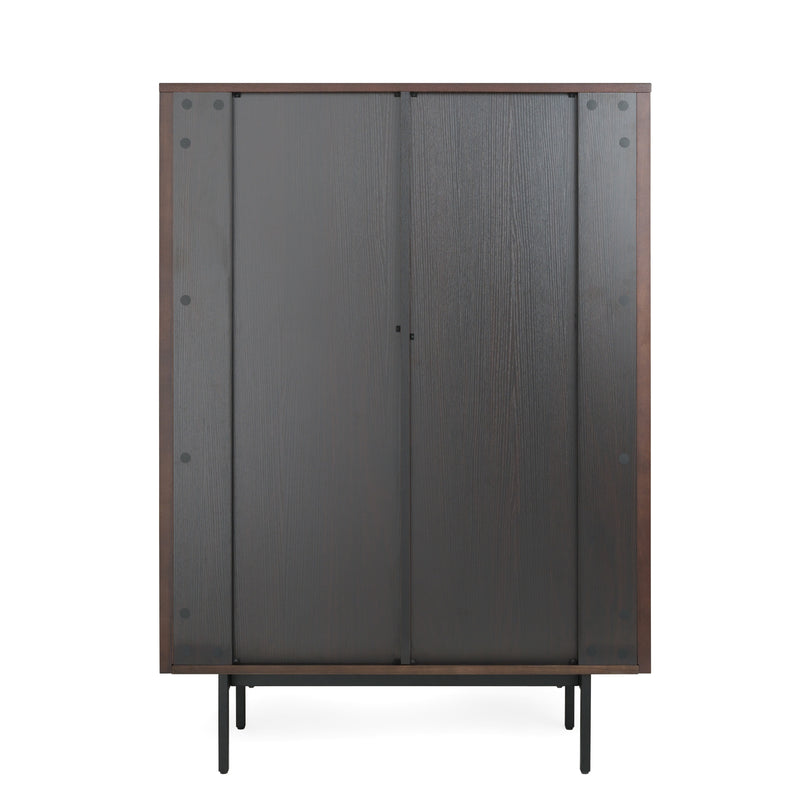 Clifton - Modern Smoked Ash Tall Buffet — view 3