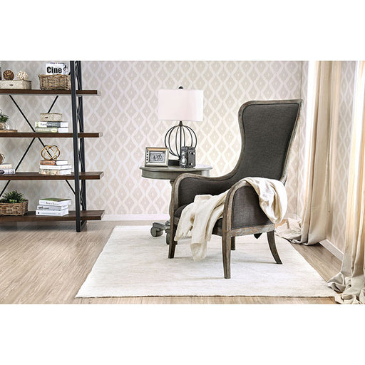 Charlottestown Accent Chair Gray 8 - R&R Furniture Gallery (Fountain Valley, CA)