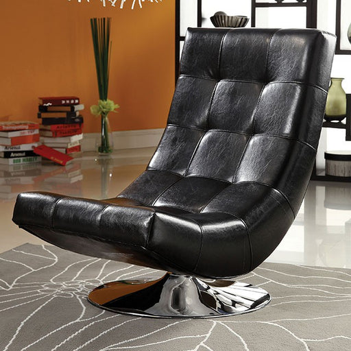 Trinidad Accent Chair Black & Grey - R&R Furniture Gallery (Fountain Valley, CA)