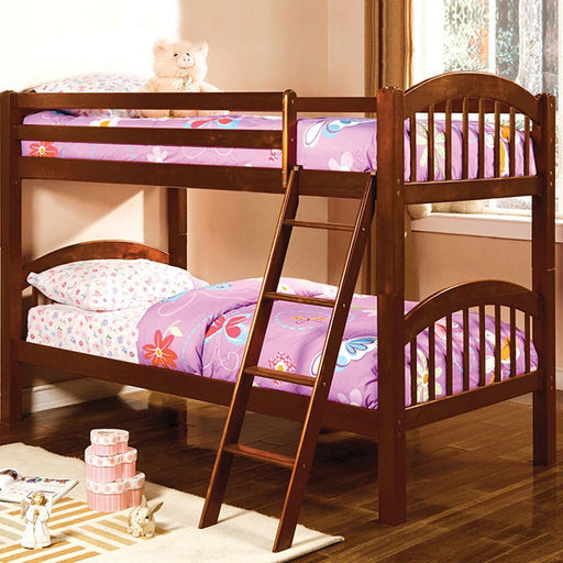 Coney Island Bunk Bed Chrome - R&R Furniture Gallery (Fountain Valley, CA)