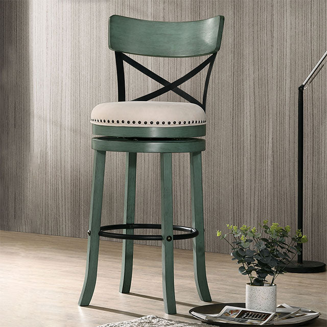 Clarence 29" Swivel Barstool (2/Box) - R&R Furniture Gallery (Fountain Valley, CA)
