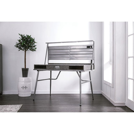Mccredmond Silver Desk - R&R Furniture Gallery (Fountain Valley, CA)