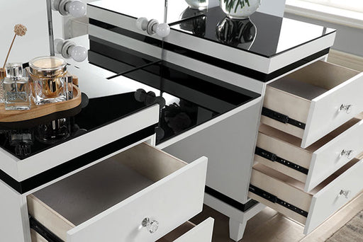Madonna Vanity Set - R&R Furniture Gallery (Fountain Valley, CA)