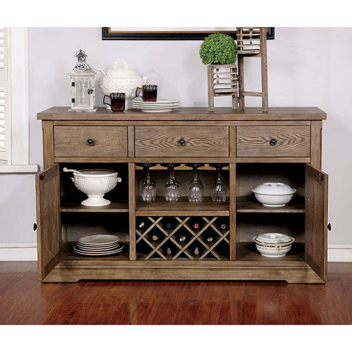 Julia Light Oak Server - R&R Furniture Gallery (Fountain Valley, CA)