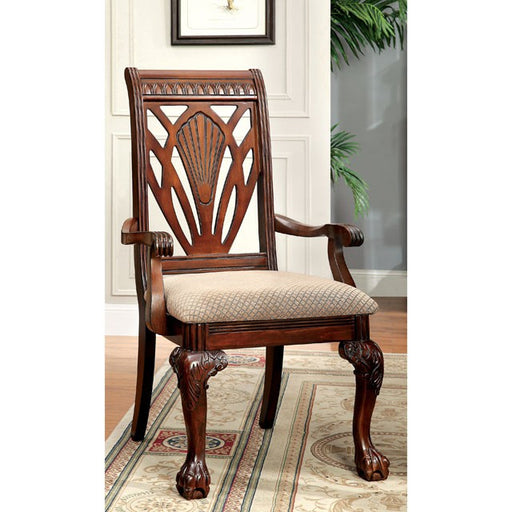 Petersburg Arm Chair (2/Box) - R&R Furniture Gallery (Fountain Valley, CA)